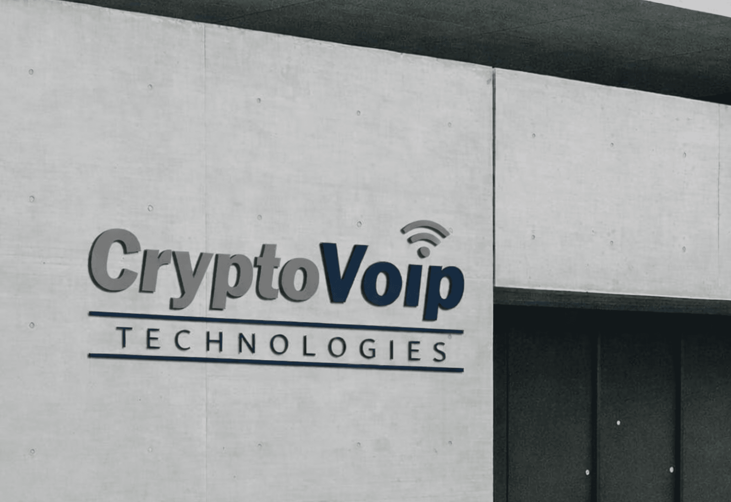 CryptoVoip Concrete Logo
