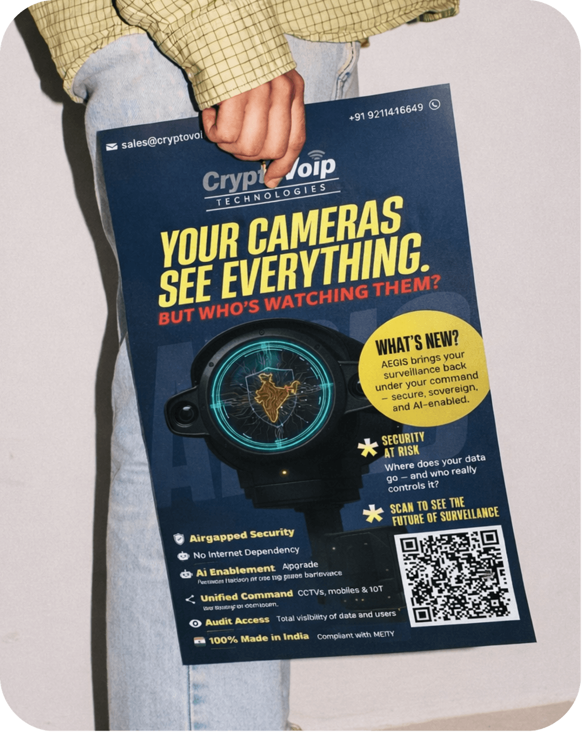 CryptoVoip Poster Left
