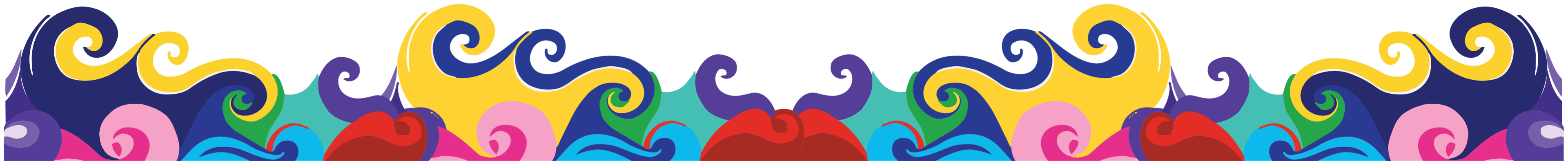 DU Litfest Footer Illustration